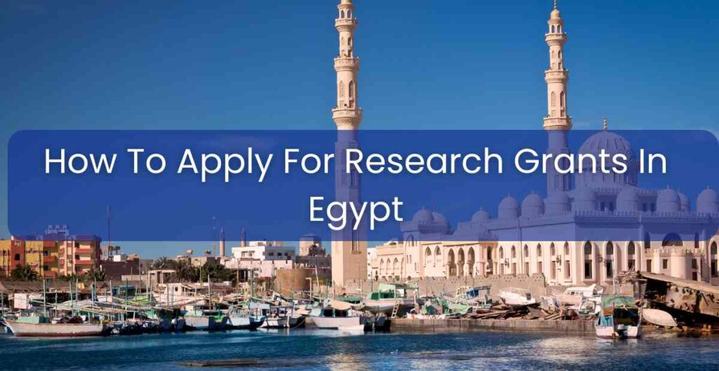 how to apply for research grants in egypt (2025 guide)